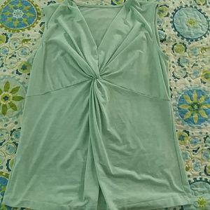 Eddie Bauer knot front shell